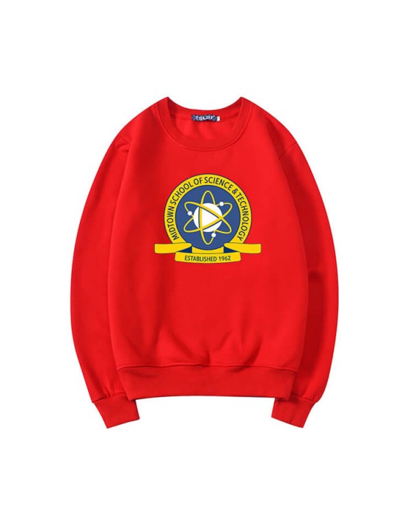 S-3XL Men Fashion Letter Printed Long Sleeve Round Neck Sweatshirts